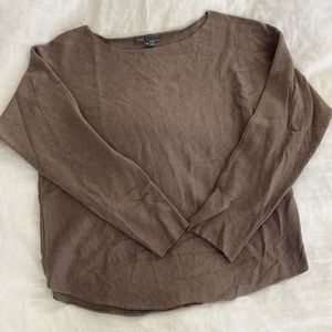 Vince XS Brown Sweater Shirt
